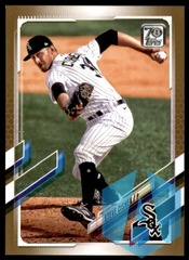 2021 Topps Series 2 Gold #407 Steve Cishek 1698/2021 Chicago White Sox